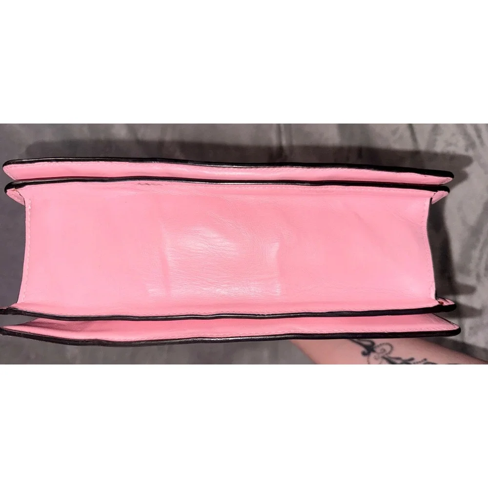 Gucci Queen Margaret Top Handle Crossbody Bag Pink Leather With COA - Picture 8 of 16